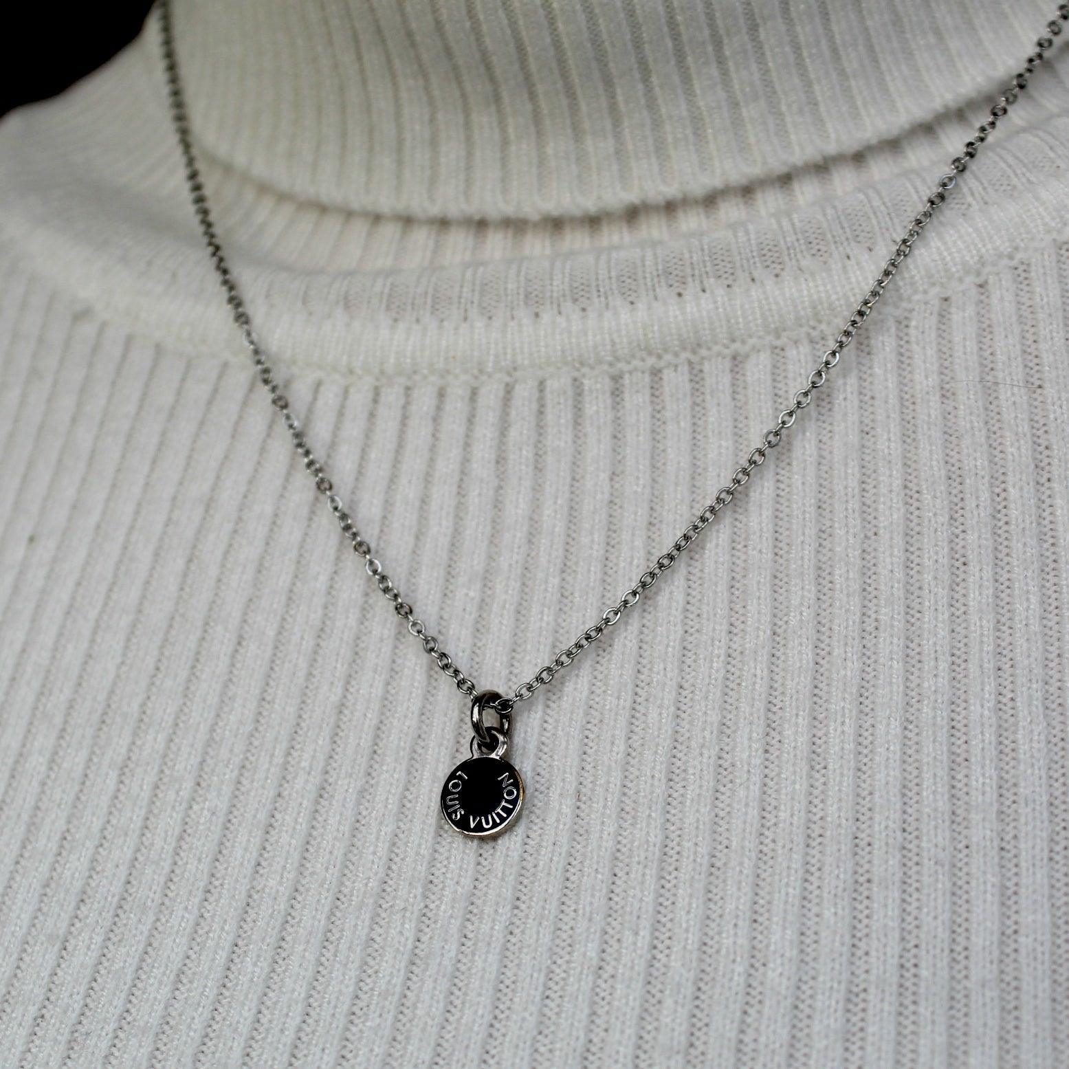 Authentic Louis Vuitton Mini Pendant - Reworked Necklace - Boutique SecondLife