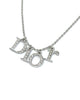 Authentic Dior Spellout Necklace - Boutique SecondLife