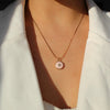 Authentic Louis Vuitton Mini Blush Pendant- Necklace - Boutique SecondLife