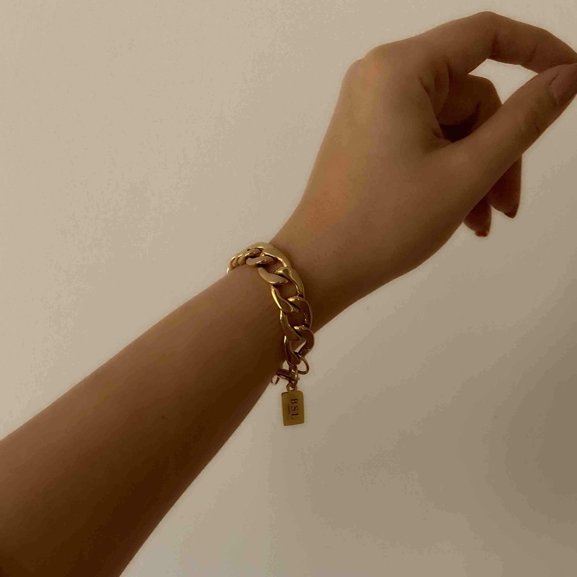 BSL - Chelsea Cuban Chain Bracelet - Boutique SecondLife