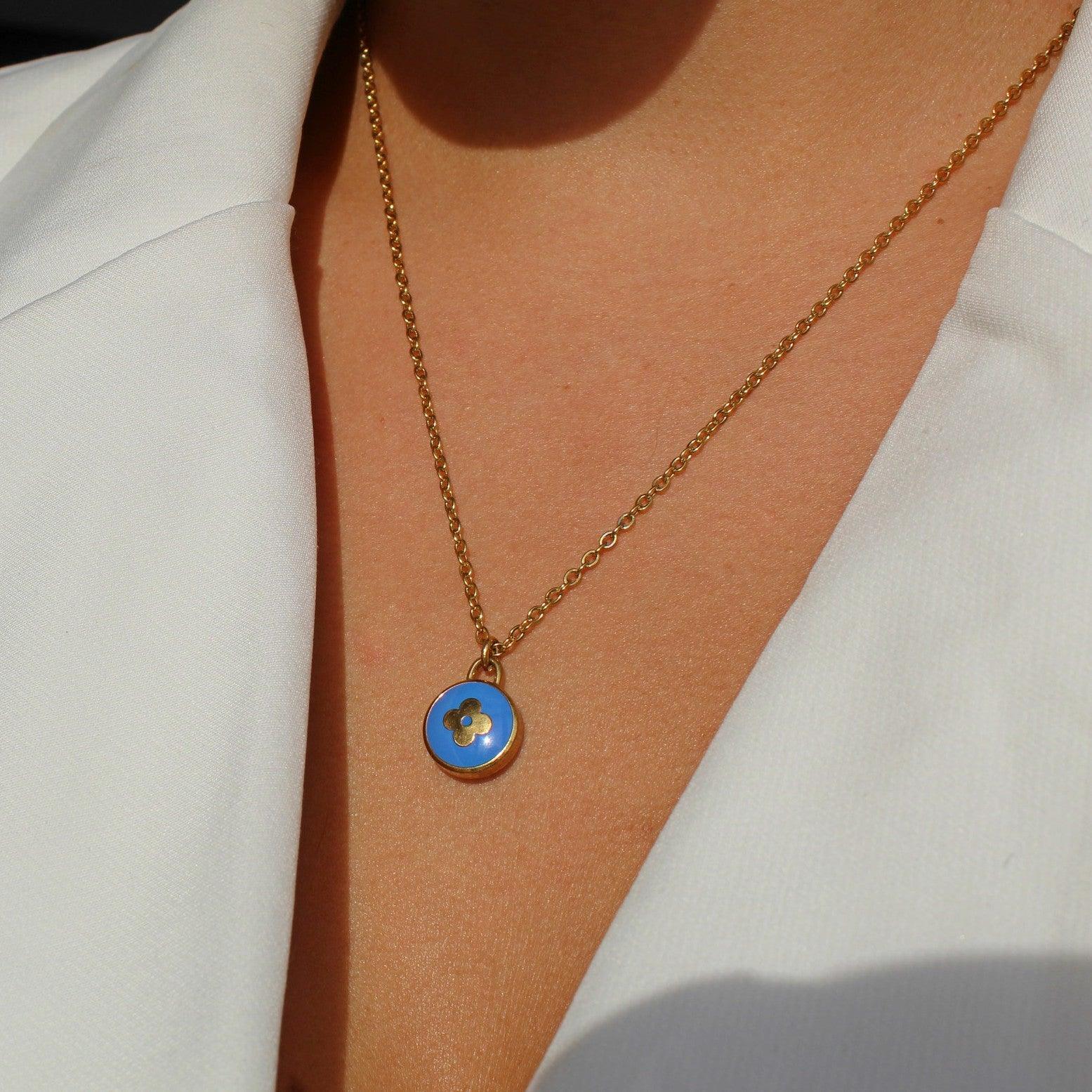 Authentic Louis Vuitton Pastilles Peacock Blue Pendant Pastilles - Boutique SecondLife