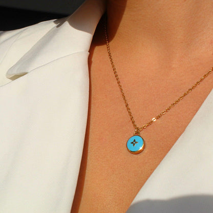 Authentic Louis Vuitton Sapphire Blue Pendant Pastilles - Boutique SecondLife