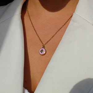 Authentic Louis Vuitton Pendant Lavender - Necklace - Boutique SecondLife