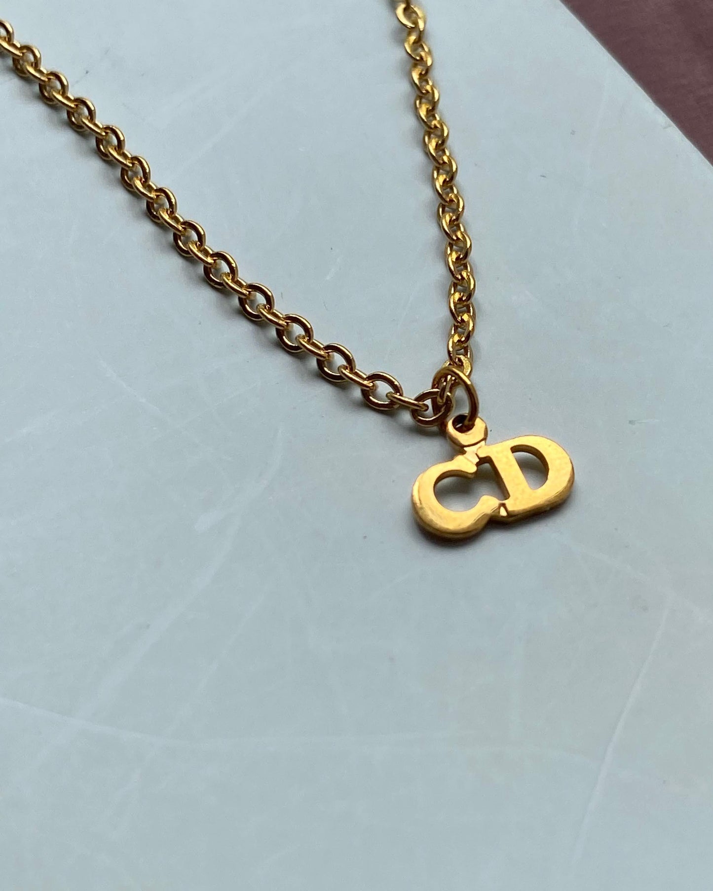 Authentic Mini Dior Vintage Pendant - Necklace - Boutique SecondLife