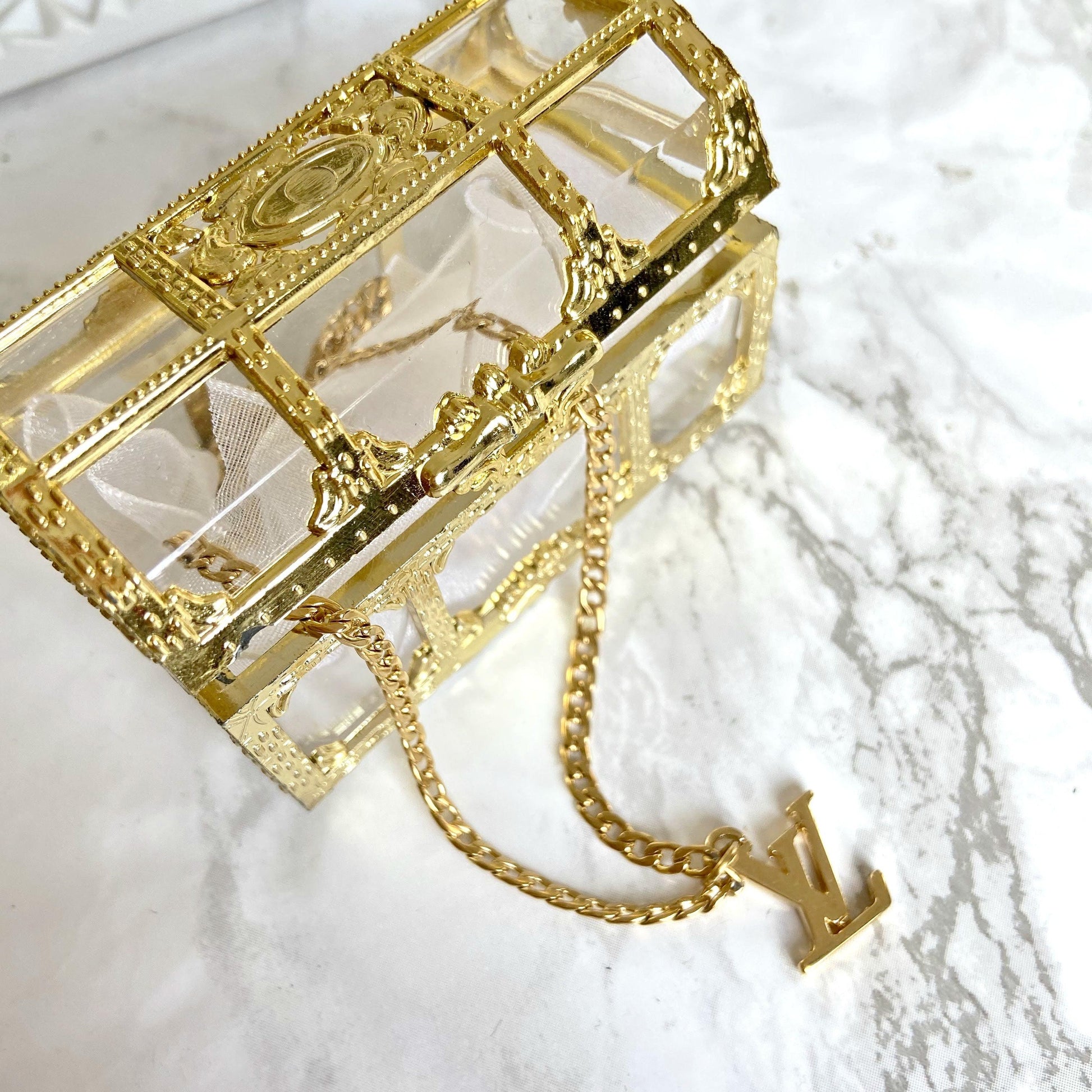 Authentic Louis Vuitton Logo Pendant- Necklace - Boutique SecondLife