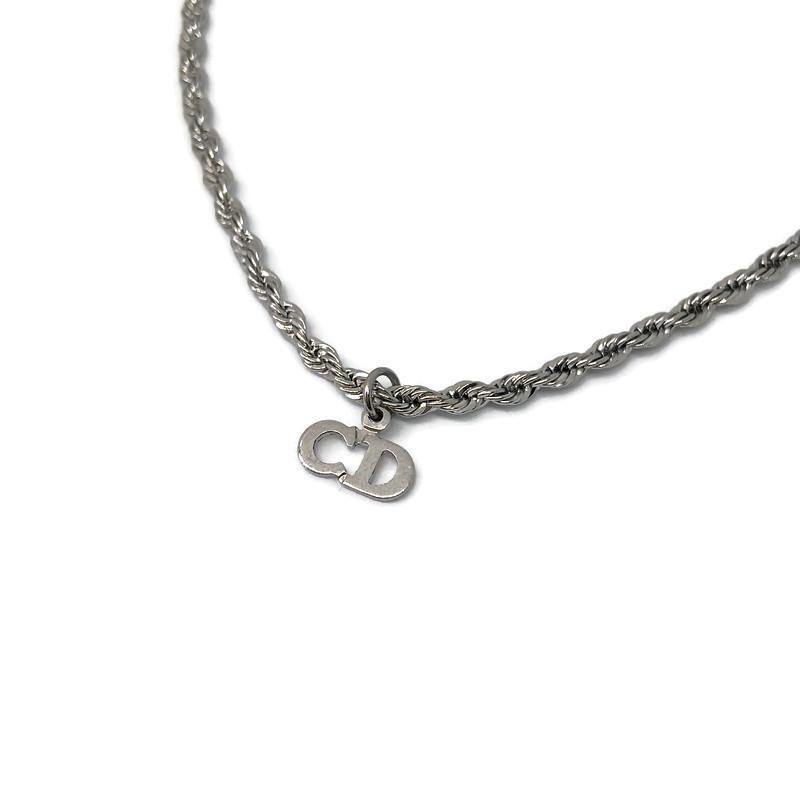 Reworked Mini Dior Pendant - Necklace - Boutique SecondLife