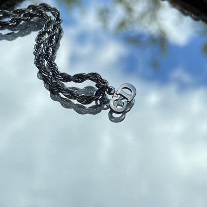 Reworked Mini Dior Pendant - Necklace - Boutique SecondLife