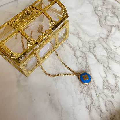 Authentic Louis Vuitton Pastilles Peacock Blue Pendant Pastilles - Boutique SecondLife
