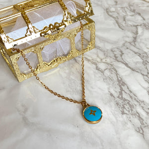 Authentic Louis Vuitton Sapphire Blue Pendant Pastilles - Boutique SecondLife
