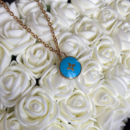 Authentic Louis Vuitton Sapphire Blue Pendant Pastilles - Boutique SecondLife
