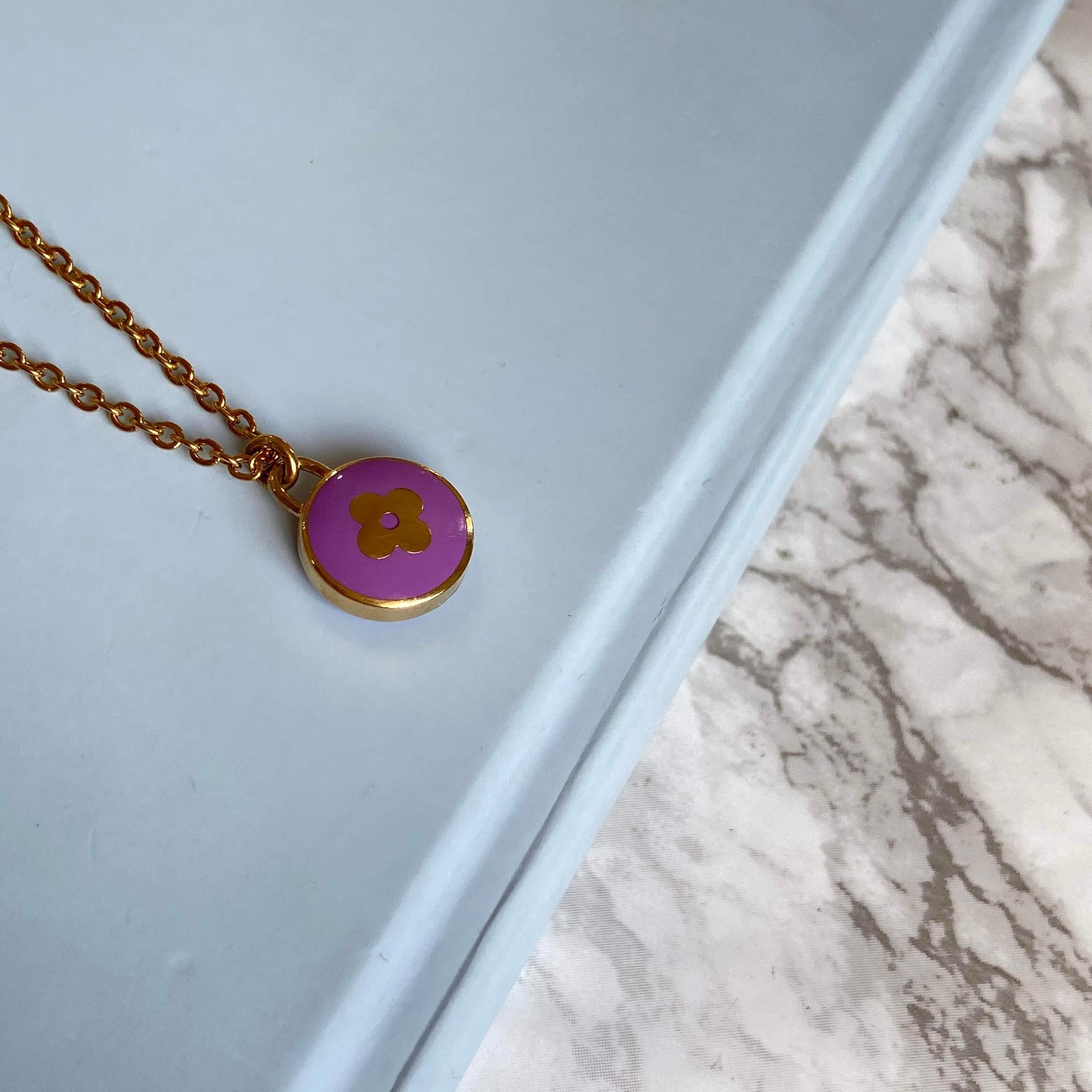 Authentic Louis Vuitton Rosewood Pendant- Necklace - Boutique SecondLife