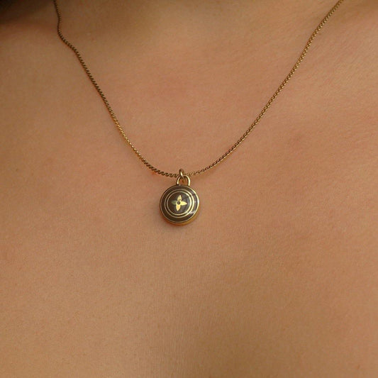 Authentic Louis Vuitton Siena Pendant Necklace - Boutique SecondLife