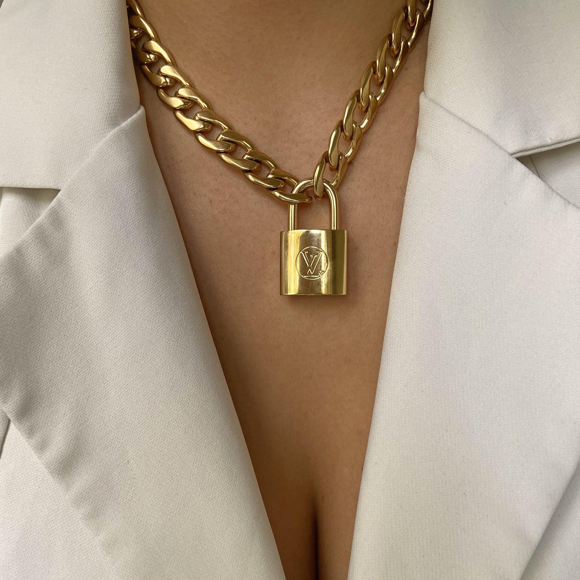 Authentic Louis Vuitton Padlock Collection 2019 rare edition - Necklace - Boutique SecondLife