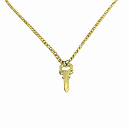 Authentic Louis Vuitton Key Pendant- Necklace - Boutique SecondLife