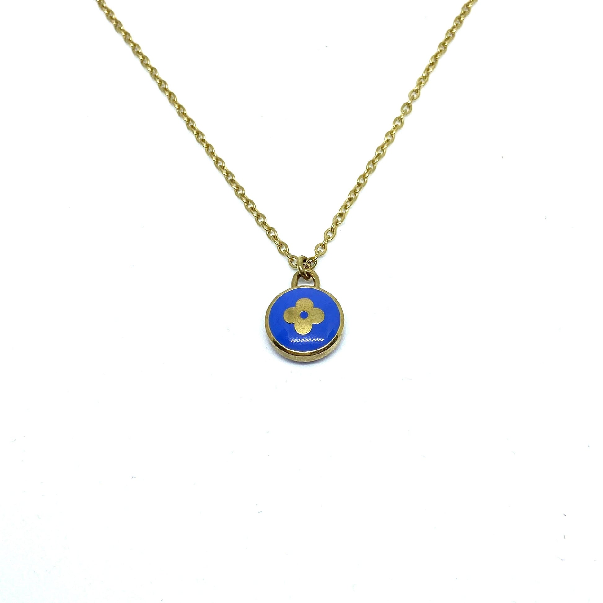 Authentic Louis Vuitton Pastilles Peacock Blue Pendant Pastilles - Boutique SecondLife