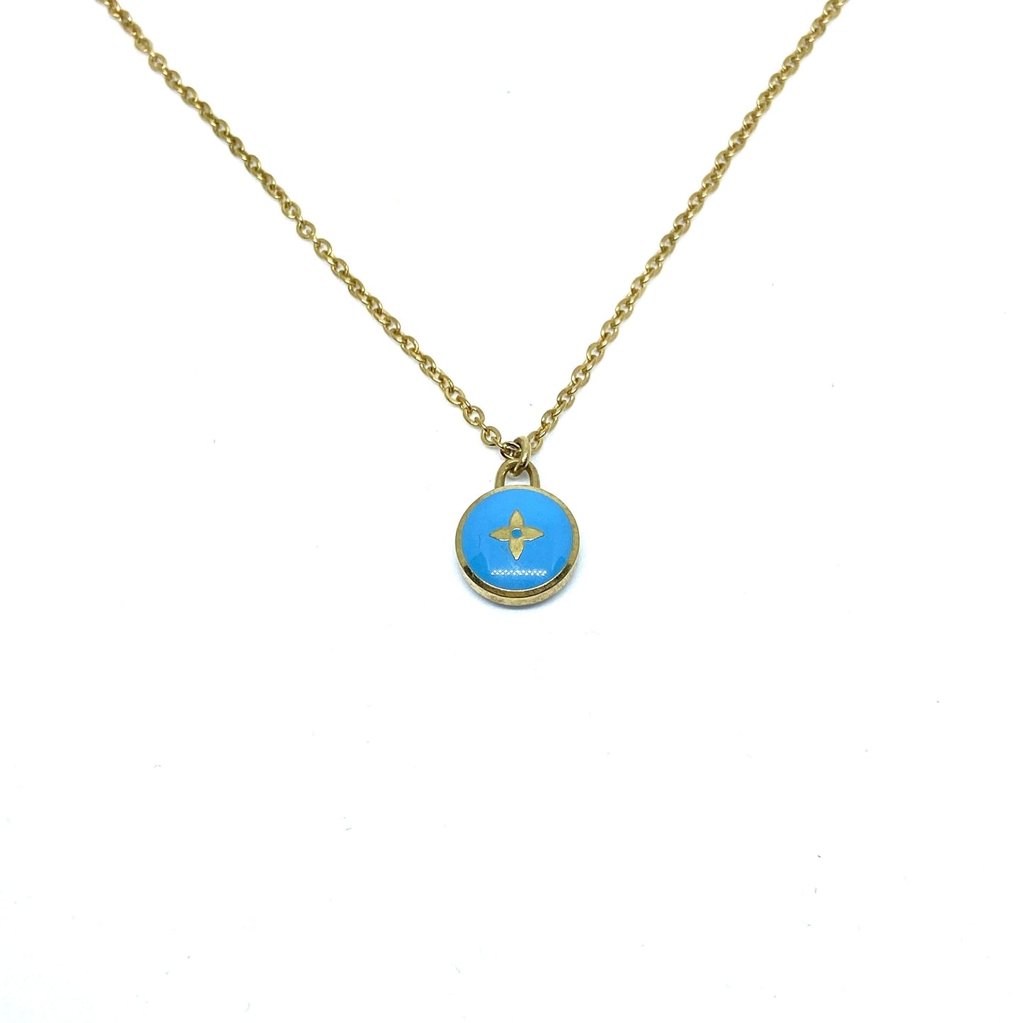 Authentic Louis Vuitton Sapphire Blue Pendant Pastilles - Boutique SecondLife