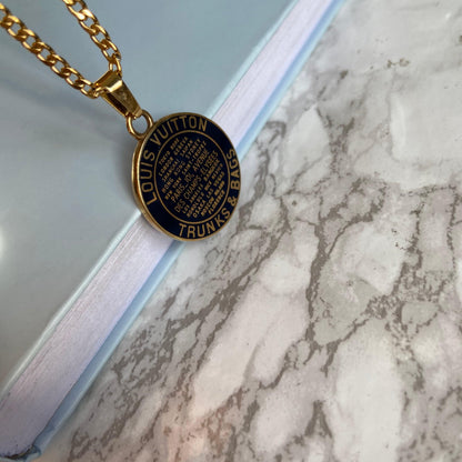 Authentic louis Vuitton Navy Blue Pendant -Authentic Charm - Boutique SecondLife