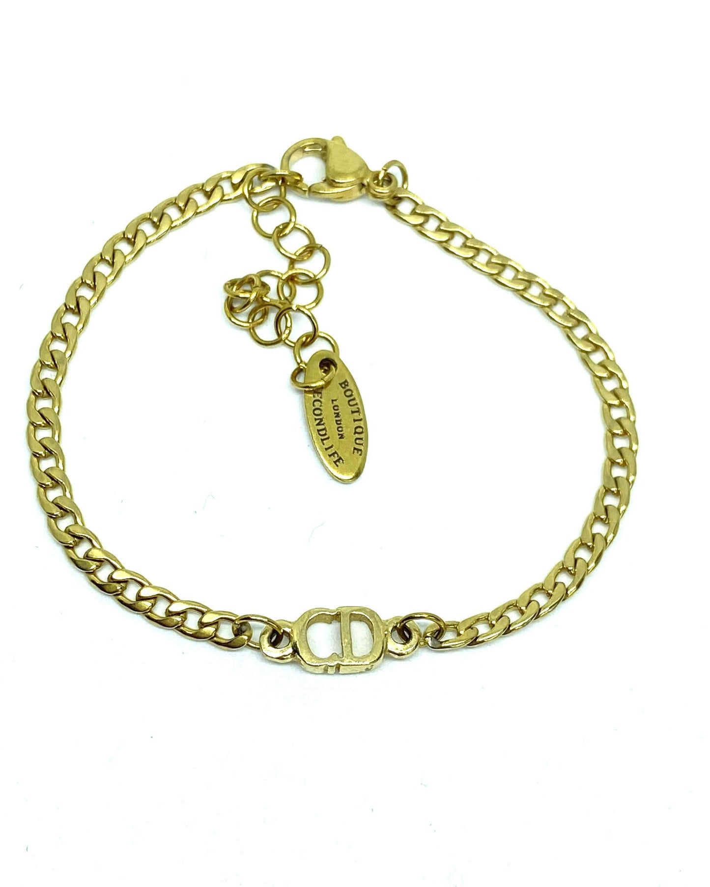 Bracelet Reworked Mini Dior pendant - Boutique SecondLife