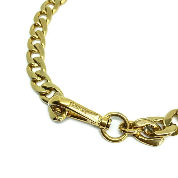 Authentic Prada Clasp-Reworked Necklace - Boutique SecondLife