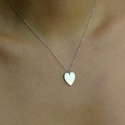 Repurposed Medium Gucci Pendant heart - Boutique SecondLife