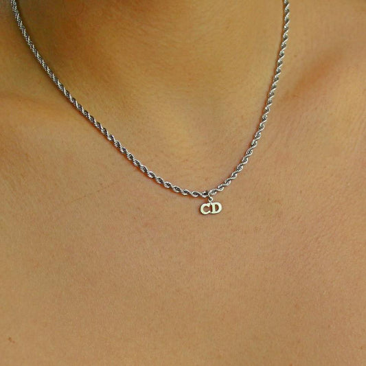 Reworked Mini Dior Pendant - Necklace - Boutique SecondLife