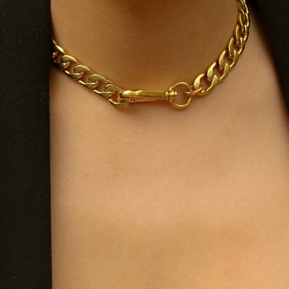 Authentic Prada Clasp-Reworked Necklace - Boutique SecondLife