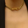 Authentic Prada Clasp-Reworked Necklace - Boutique SecondLife