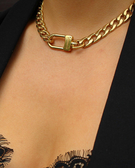 Authentic Louis Vuitton Clasp- Reworked Choker - Boutique SecondLife
