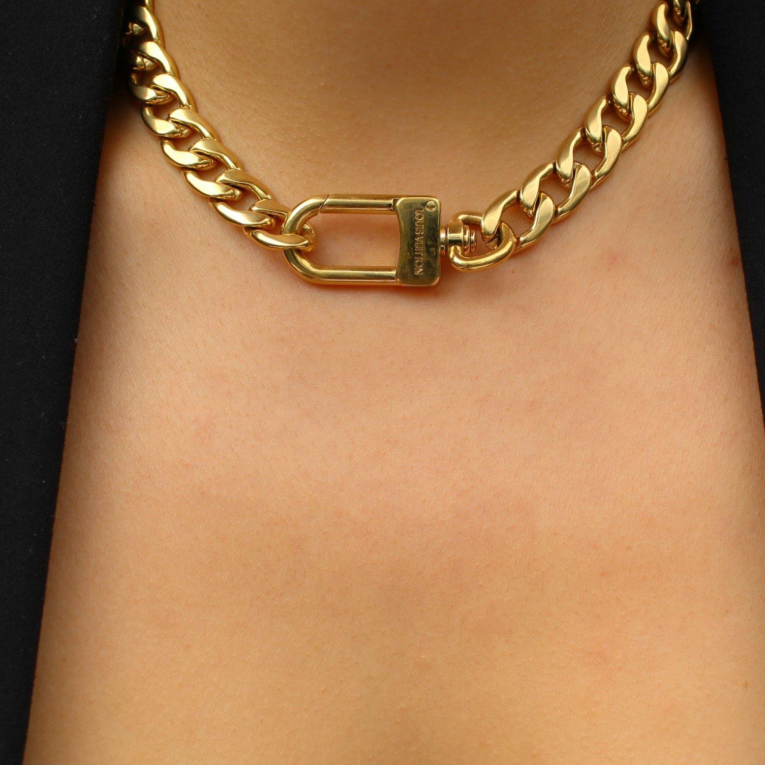 Authentic Louis Vuitton Clasp- Reworked Choker - Boutique SecondLife