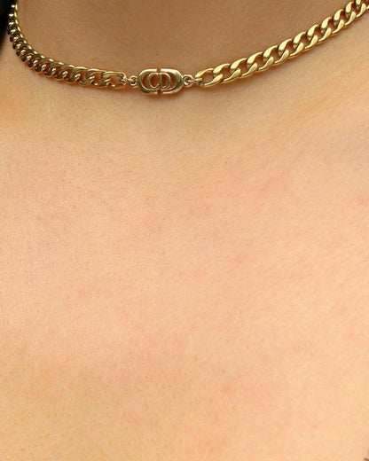Reworked Dior Choker from Authentic Necklace - Boutique SecondLife