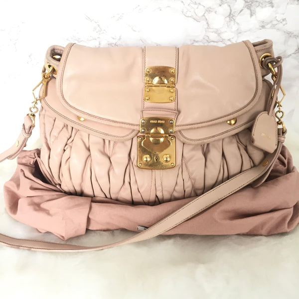Miu Miu Bag Authentic Large Pink - Boutique SecondLife