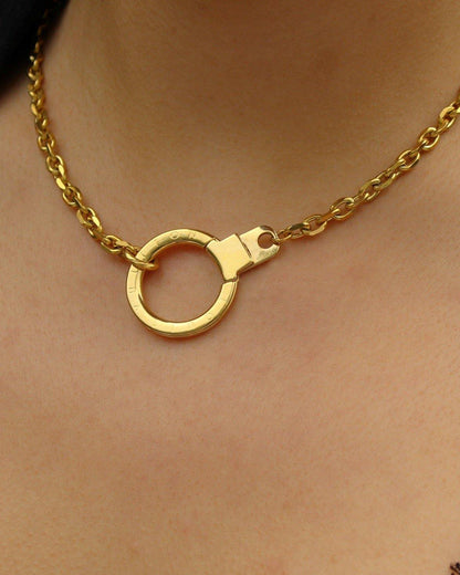 Authentic Louis Vuitton Ring- Reworked Necklace - Boutique SecondLife