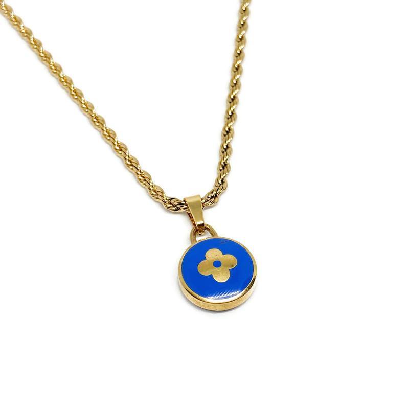 Authentic Louis Vuitton Blue Pendant Pastilles - Boutique SecondLife