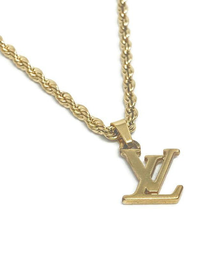 Authentic Louis Vuitton Pendant Logo Reworked Pendant - Boutique SecondLife