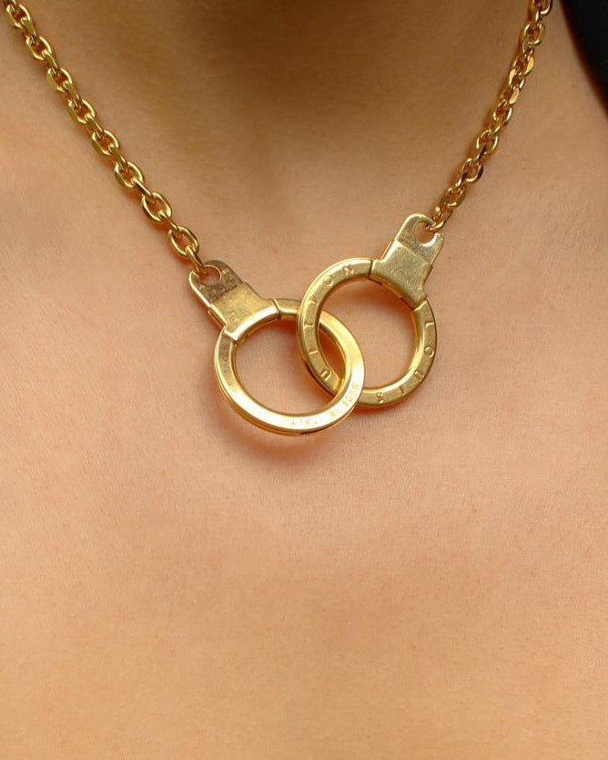 Authentic Louis Vuitton Double Clasp- Reworked Necklace - Boutique SecondLife