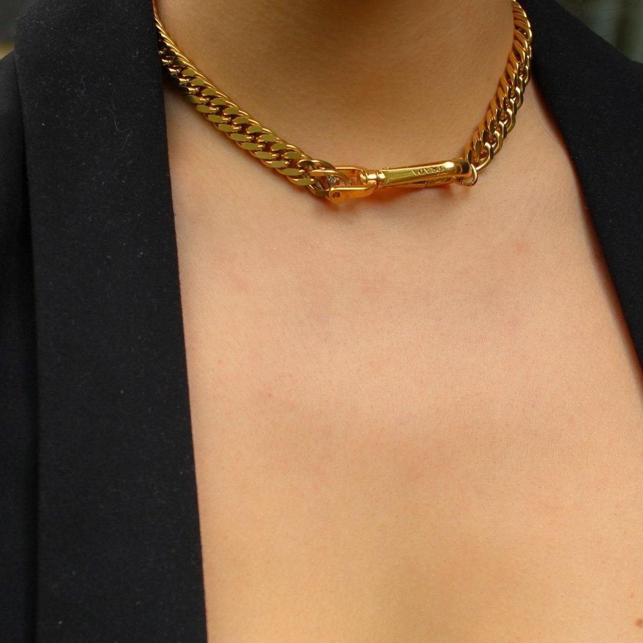 Repurposed Authentic Black Prada Necklace – Modern Love Jewelry