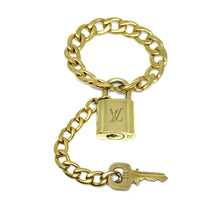 Load image into Gallery viewer, Louis Vuitton Padlock with Chain Bracelet - Boutique SecondLife