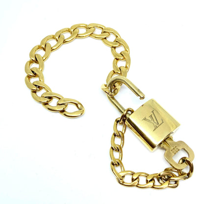 Louis Vuitton Padlock with Chain Bracelet - Boutique SecondLife