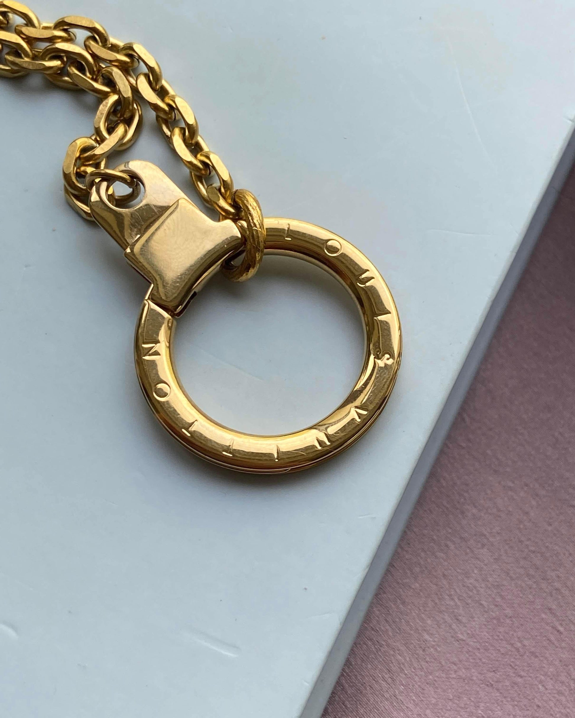 Authentic Louis Vuitton Ring- Reworked Necklace - Boutique SecondLife