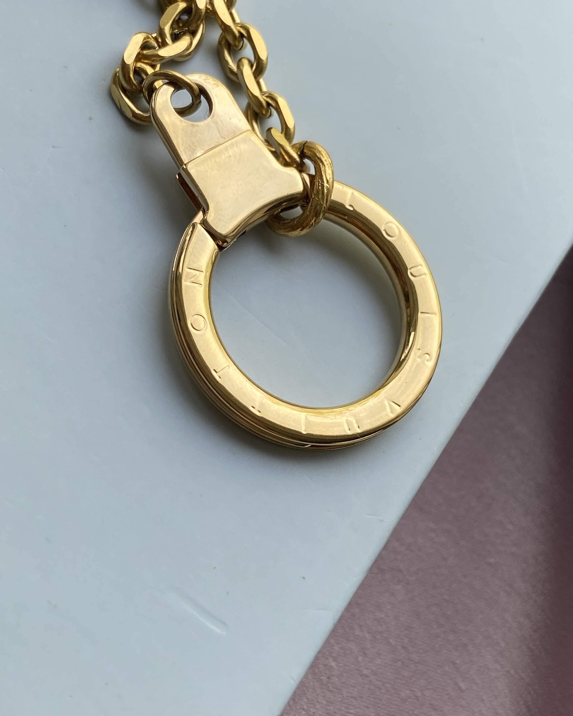 Authentic Louis Vuitton Ring- Reworked Necklace - Boutique SecondLife