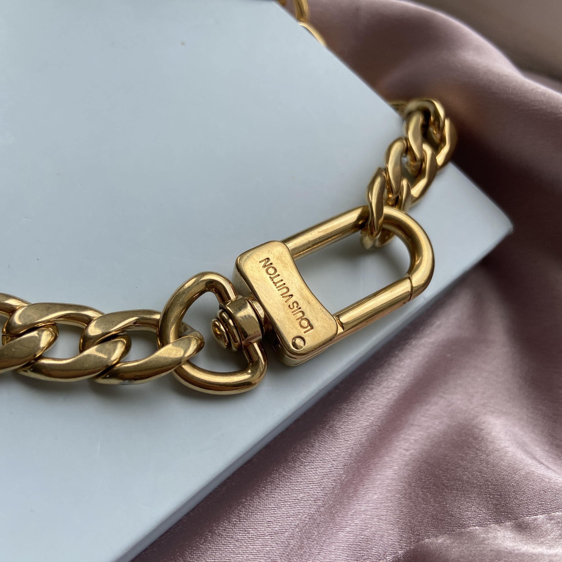 Authentic Louis Vuitton Clasp- Reworked Choker - Boutique SecondLife