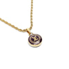 Authentic Louis Vuitton Logo Pastilles Pendant Necklace - Boutique SecondLife