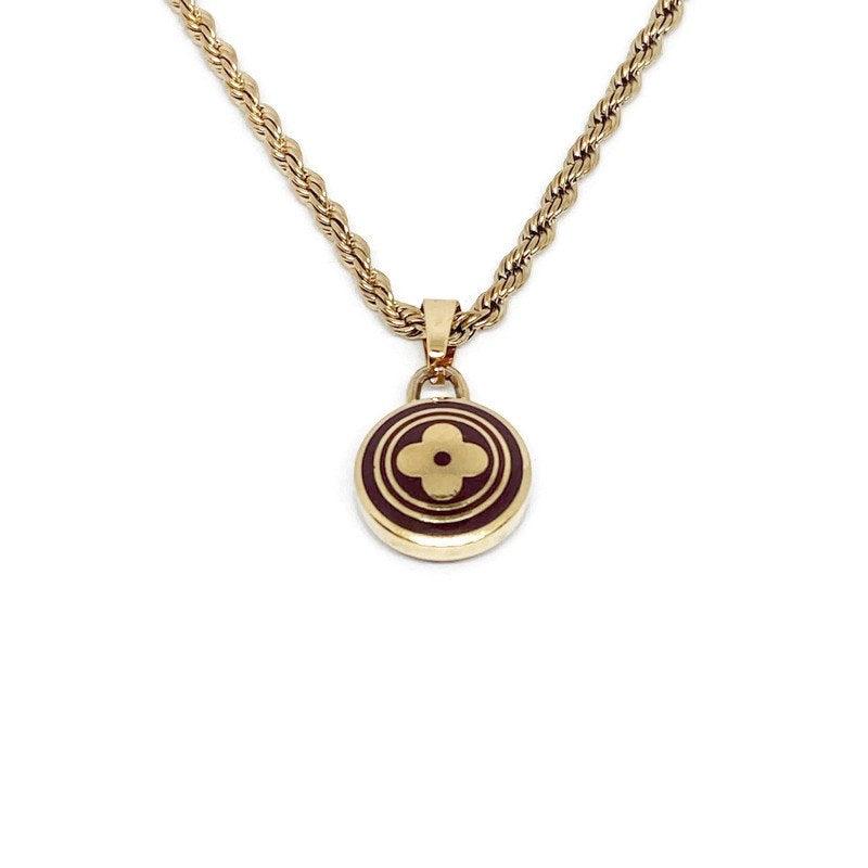Authentic Louis Vuitton Pastilles Pendant Necklace - Boutique SecondLife