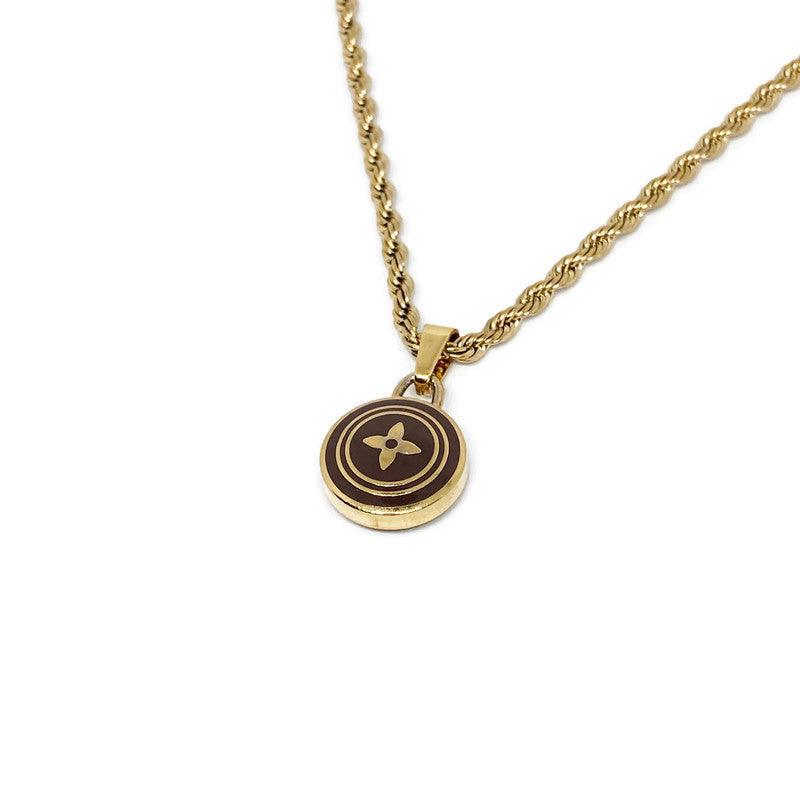 Authentic Louis Vuitton Pastilles Pendant Necklace - Boutique SecondLife