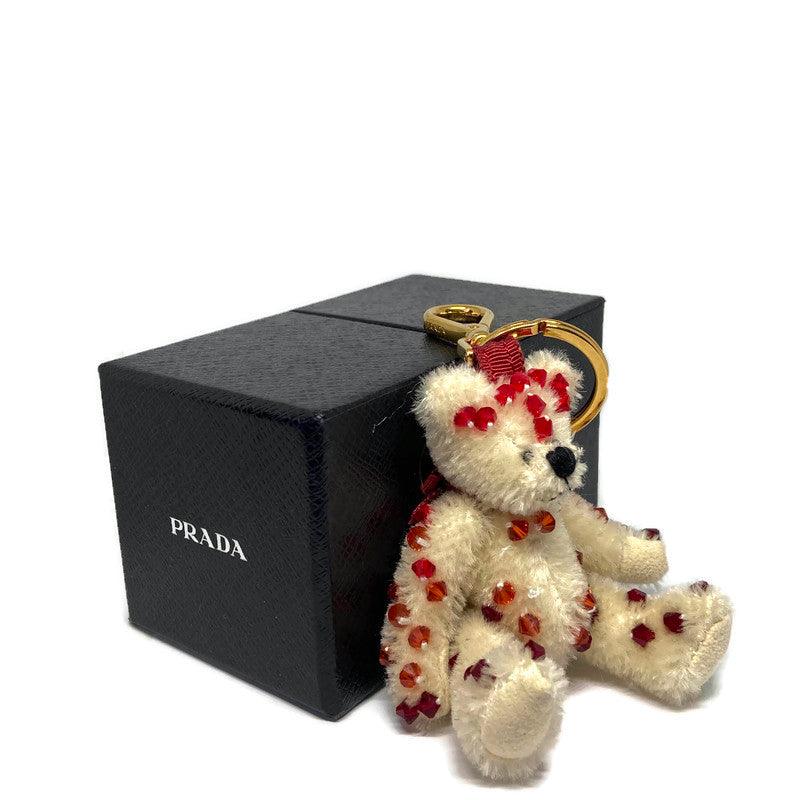 Authentic Prada Bear Cupid Keychain - Boutique SecondLife