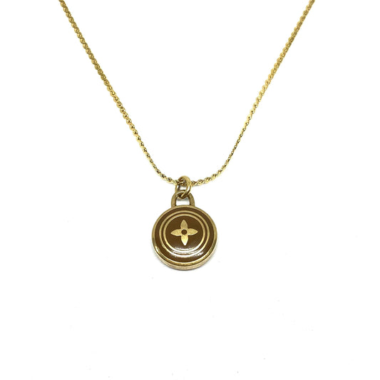 Authentic Louis Vuitton Siena Pendant Necklace - Boutique SecondLife