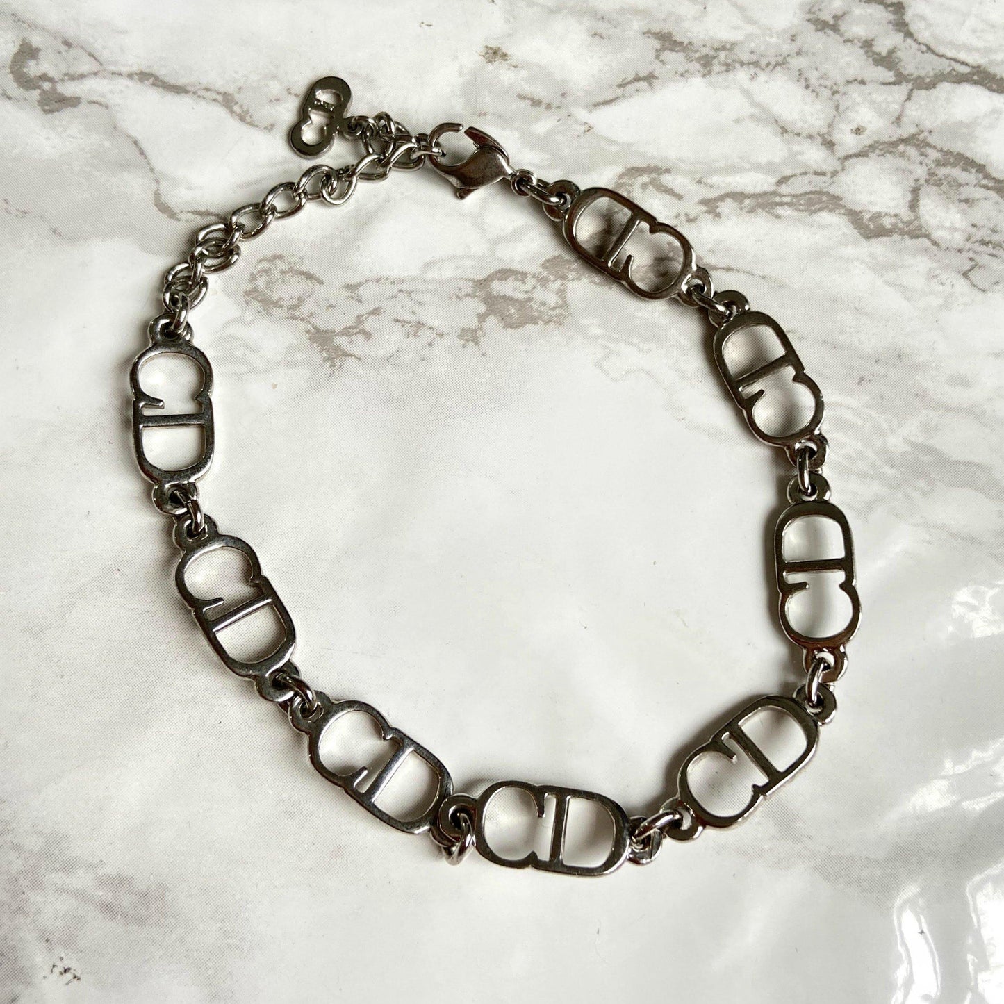 Reworked Mini Pendant from Authentic Dior Bracelet - Boutique SecondLife