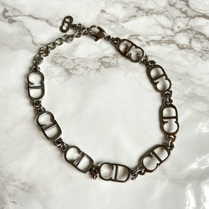 Reworked Mini Pendant from Authentic Dior Bracelet - Boutique SecondLife