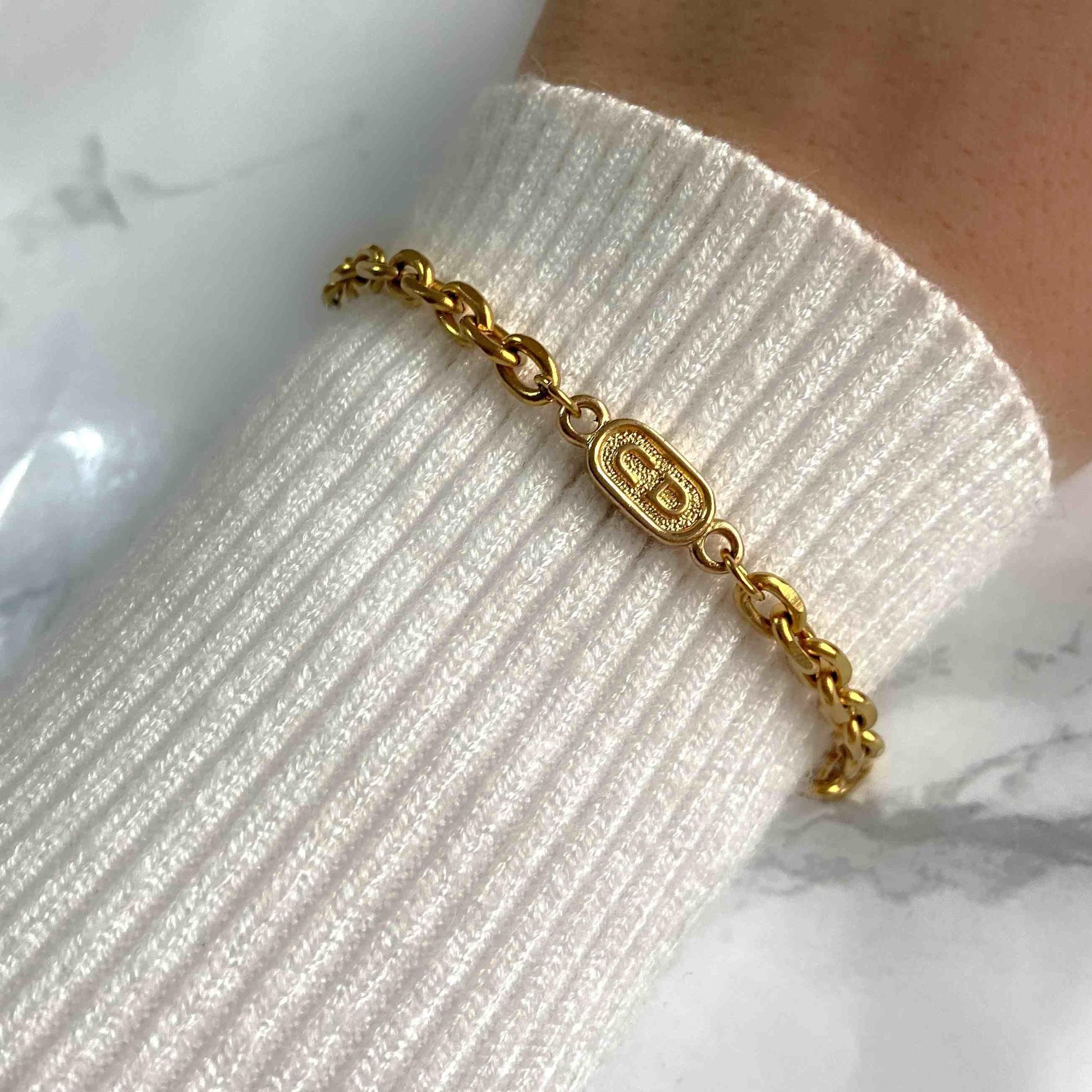 Bracelet Reworked Mini Dior pendant - Boutique SecondLife