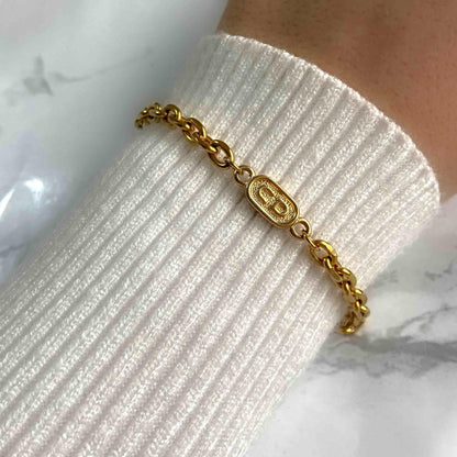 Bracelet Reworked Mini Dior pendant - Boutique SecondLife